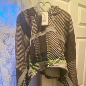 ADIDAS x IVY PARK OVERSIZED WOMENS SHRUG IN GRAY (XL)